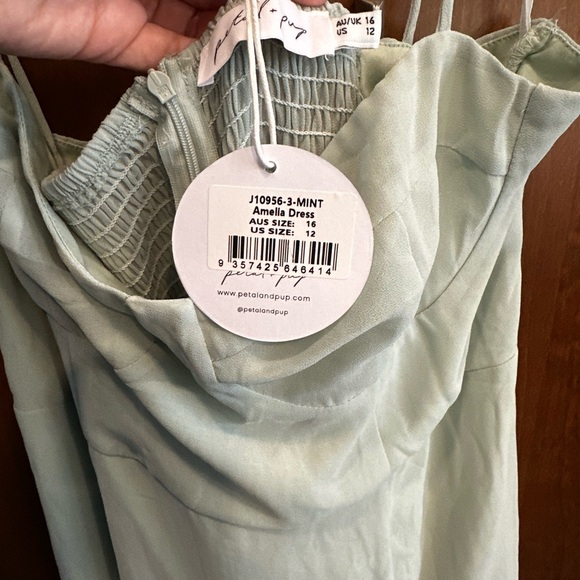 NWT Petal and Pup Mint Green Spaghetti Strap Dress - Picture 5 of 6